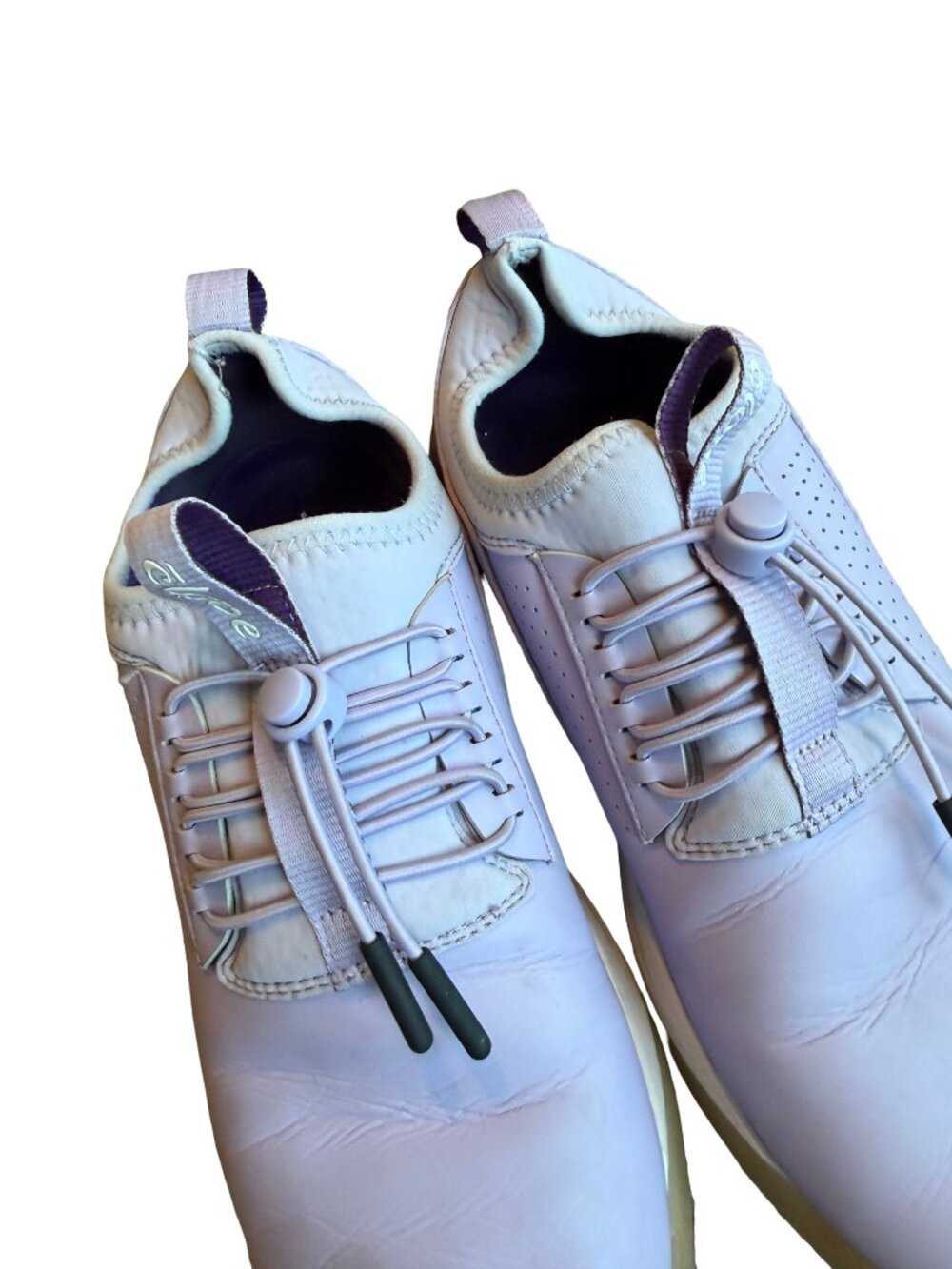 Clove Classic Sneakers Lavender Water Repellent Bungee Lace Nursing Size 7.5 - Picture 8 of 13